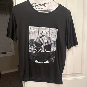 Graphic Black T-Shirt with Iconic Print